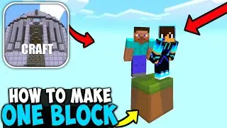 Minicraft One Block Multiplayer Survival Gameplay Walkthrough Part 1 | Minicraft Survival Gameplay