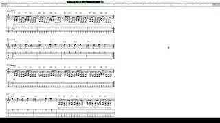 soda fountain part 1 system of a down SOAD power tabs part 1 THIRTY SIX