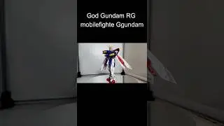 【ASMR BUILD】God Gundam RG mobilefighte Ggundam  #shorts #gundam #กันดั้ม