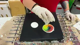 Splitcup Ringpouring Acrylflie&szlig;technik