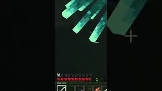 I found a really rare BABY GLOW SQUID! #minecraft #shorts