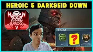 Героический 5 Дарксайда убит + награды за соло-рейды Injustice 2 Mobile DOA