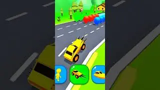 Shape Shifting Game | Run And Fun 😀 #shorts #gaming #funny #gameplay