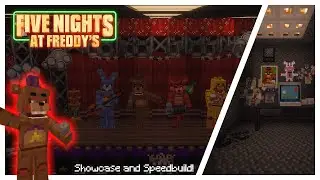 I Built FNaF PIZZERIA SIMULATOR In Minecraft Using MODS!