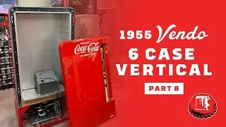 Front Facia & Compressor Install | 1955 Vendo 6 Case Vertical Coca-Cola Machine Restoration [Part 8]