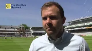 How will the weather affect The Ashes?