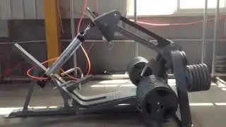 DHZ Plate Loaded 950 Жим ногами. Тестирование тренажера.