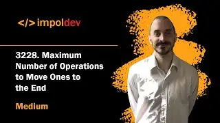 Maximum Number of Operations to Move Ones to the End | LeetCode 3228 - Python