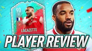GUNNERS REJOICE! 🤑 90 FUT BIRTHDAY LACAZETTE PLAYER REVIEW! - FIFA 20 Ultimate Team