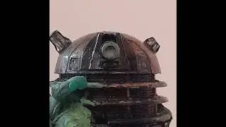 Doctor Who abandoned Dalek Custom figure