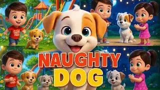 Naughty Doggy&rsquo;s Fun Day 🐶🍦🎈| Ohoo kids world rhymes