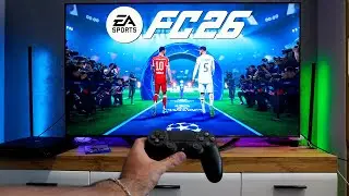 EA FC Sports 26 On PS4 Pro  | 65 Inch 4K TV Test + POV Gameplay