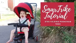 РУКОВОДСТВО И ОБЗОР SMART TRIKE | СКЛАДНАЯ ТРЕХКОЛЕСНАЯ ДЕТСКАЯ КОЛЯСКА STR3 | ТРЕХКОЛЕСНАЯ КОЛЯС...