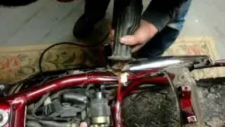 Honda VLX 600 Frame Chop