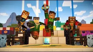 Minecraft story mode | the netflix archive Episode 4 (A block and a hard place) gameplay