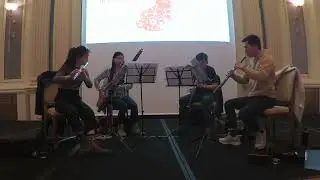 Mozart: Rondo Alla Turca Transcribed for Woodwind Quartet @Vienna 20230302