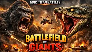 Epic Showdown 💥 King Kong vs Titanoboa | Monster Battle of the Century | Epic Titan Battle