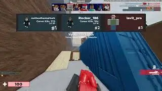 Hacker in Arsenal Roblox