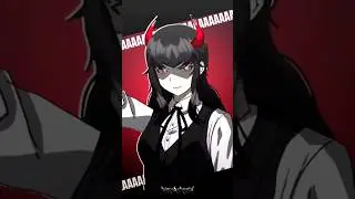 MONTAGEM RUGADA // Sara Hill (Oc) #trendingshorts #artshorts #tweeninganimation