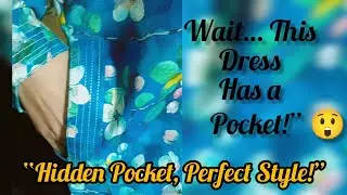 How to Make Side Pocket in Ladies Dress | Step by Step