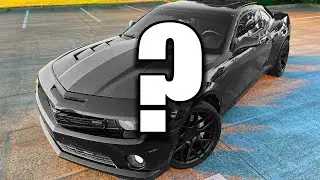SS Camaro Carbon fiber hood install