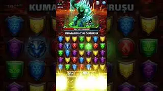 Crystalline Colossus( kristal dev ) 10* empires and puzzles - yeşil titan (nature titan)
