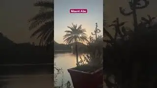 Sunset 🌅 view of Mount Abu #sunset #mountabu #reels #ytshorts #viral #vlog