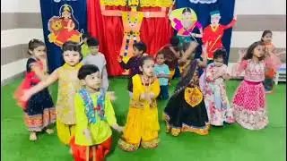GARBA UTSAV | KIDS PERFORMANCE ON GARBA DANCE #kidsgarba #garbavibes  #stmichaelschoolfaridabad 