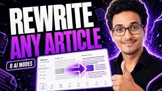 This Article Rewrite is ALL YOU NEED!