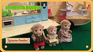 Sylvanian Family/calico critters- Caravan Set unboxing and playtime
