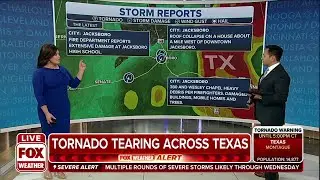 Severe Storms Cause Extensive Damage, Roof Collapse In Jacksboro, Texas