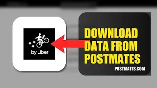 How To Download Data From Postmates 2025 (2026)