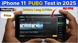 iPhone 11 PUBG Mobile Test in 2025 🔥 | 90 FPS Gameplay & Battery Drain Test