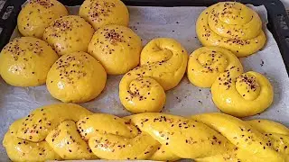 Pain Mbesses Tunisien🌙🌙 الخبز المبسس التونسي الرمضاني البنه و الريحه و النظافه وطرق مختلفة لتشكيله