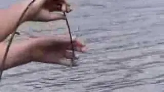 9-летний ребенок демонстрирует работу с крючком FishAmatic.