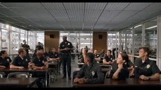 Chenford - The Rookie - 2x04 Pt.2 - Nyla Harper gets introduced at Roll Call