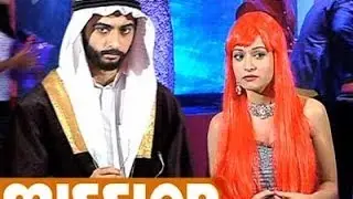 Zain and Aliya in a classic Arabic look-Beintaha