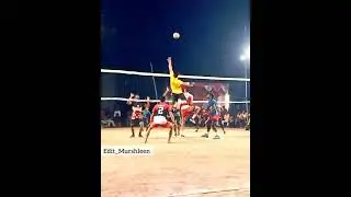 SAEED ALAM Jump over block Attack 🏐🏐💥💥