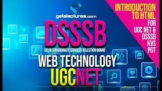 Web Technology 02 HTML (Hyper Text Markup Language) DSSSB PGT TGT KVS Computer Science