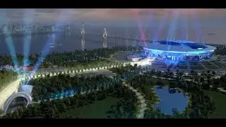 Illuminating Sports Venues // Gazprom Arena