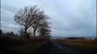 Winter Road Trip Drive With Music To The City Walls On History Visit To St Andrews Fife Scotland