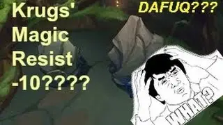 LoL-What's Going On with Krugs' Magic Resist???