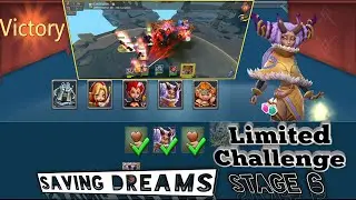 Lords Mobile Saving Dreams Limited Challenge Stage 6. [ Dream Witch Eloise ].       OATH KEEPER
