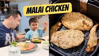 Easy to make Malai Chicken at Home in Airfryer