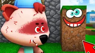 Я СПРЯТАЛСЯ В ЗЕМЛЕ ОТ САНИ EXE МИМИМИШКИ В МАЙНКРАФТ НОВАЯ СЕРИЯ MINECRAFT ТРОЛЛИНГ ЛОВУШКА