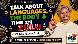 “IsiZulu Noun Classes: Class 4 (isi-) + Concords | Beginner isiZulu Lesson”