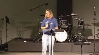 Hannah Schweigert speaks this evening