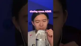 #shorts ASMR SHAVING CREAM | so creamy!!