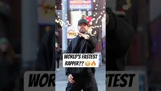 World&rsquo;s Fastest Rapper?? 😳⚡️ #fastrap #songwriter #originalsong #freestyle #performance #hiphop