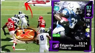 99 Edgerrin James is a Tank! 99 OVR Gameplay